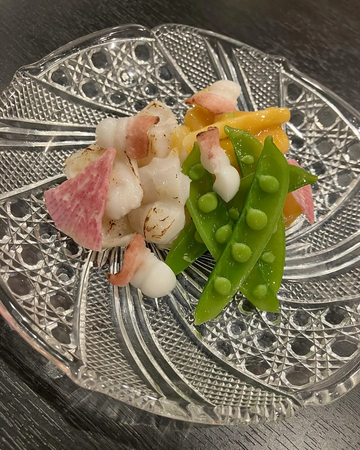 【炙り北海ダコとウドのぬた和え】