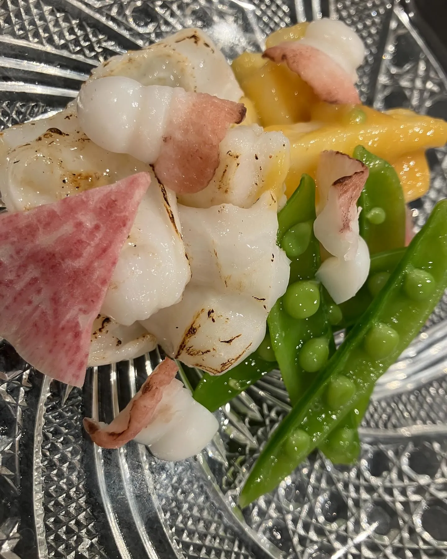 【炙り北海ダコとウドのぬた和え】