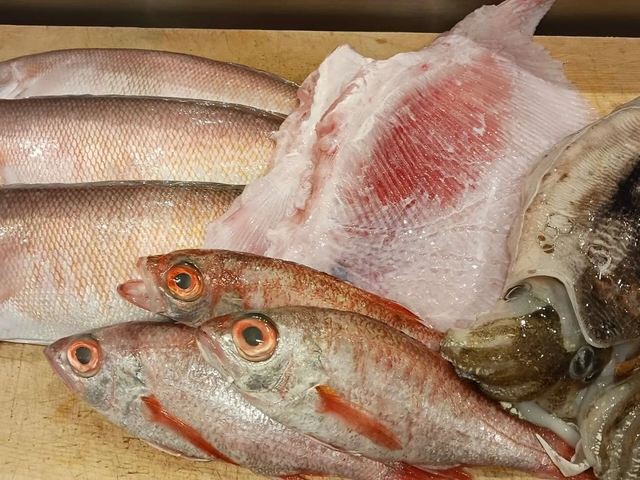 【稚鮎と季節野菜の天婦羅】