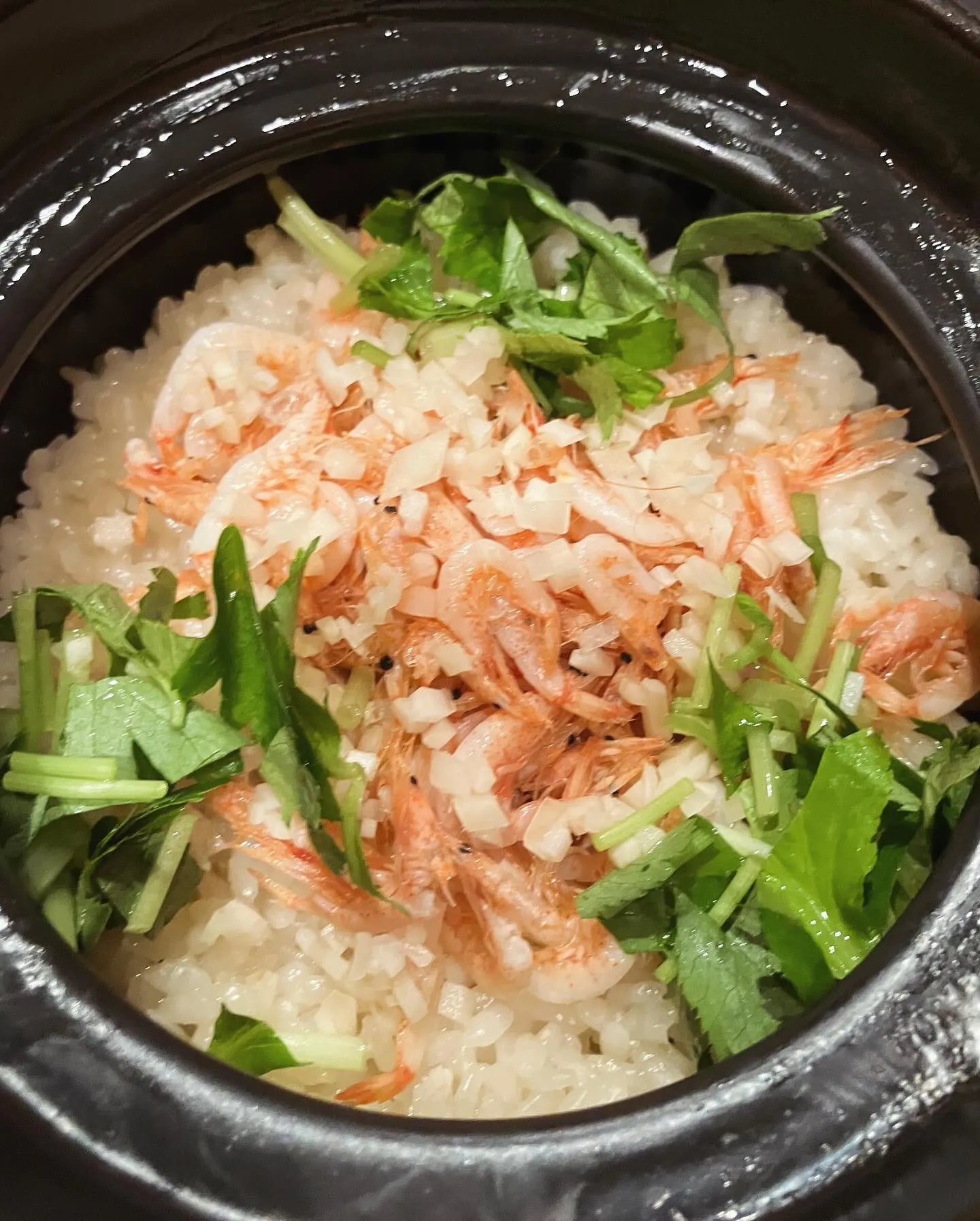 【桜えびと新生姜の炊き込みご飯】