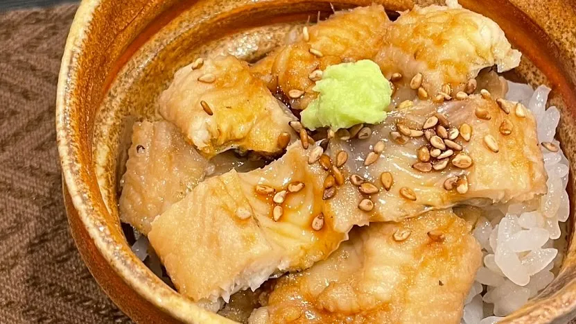 ハモ、鮎、のどぐろ、鰯、岩牡蠣