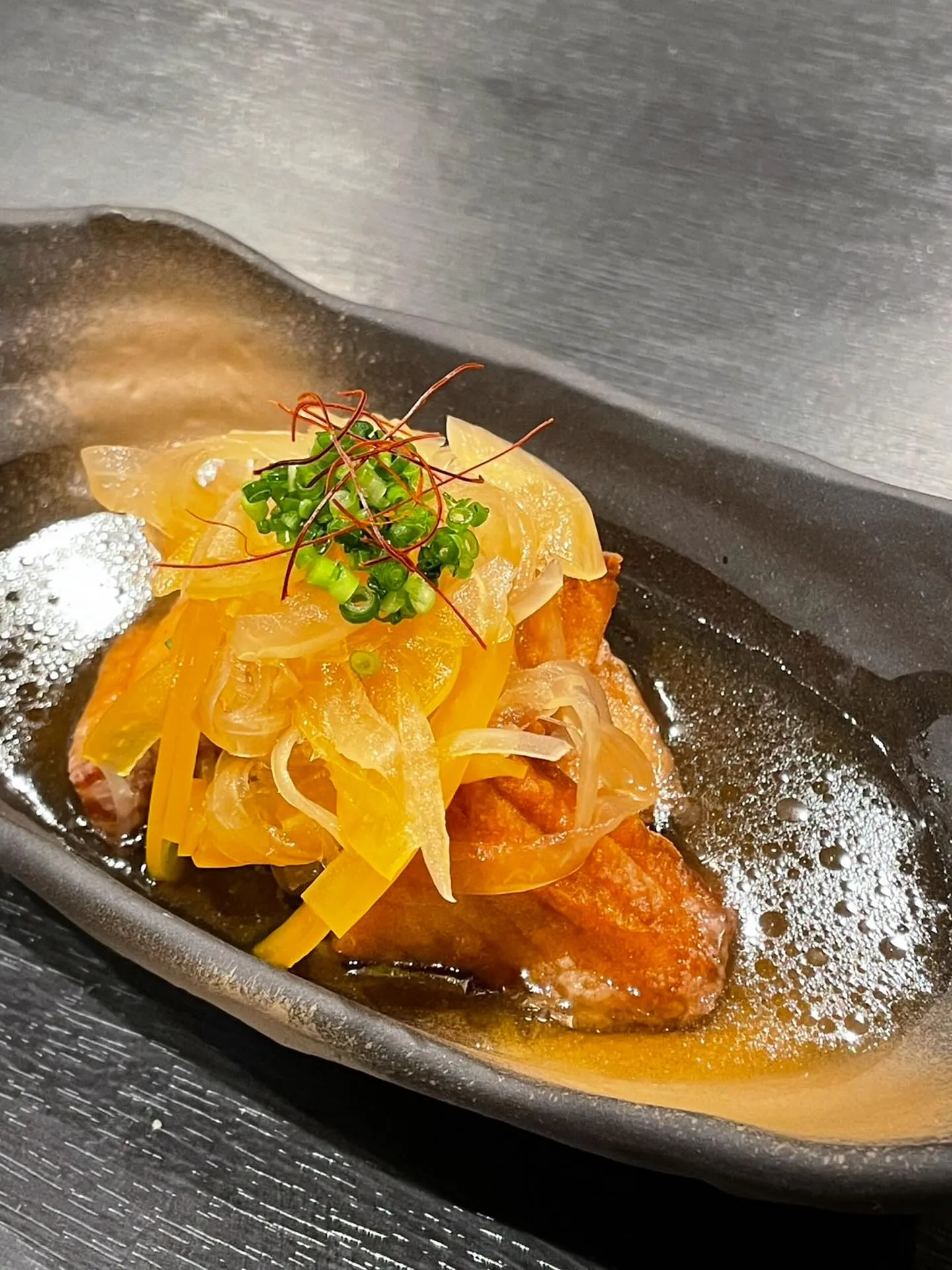 秋鮭の南蛮漬け