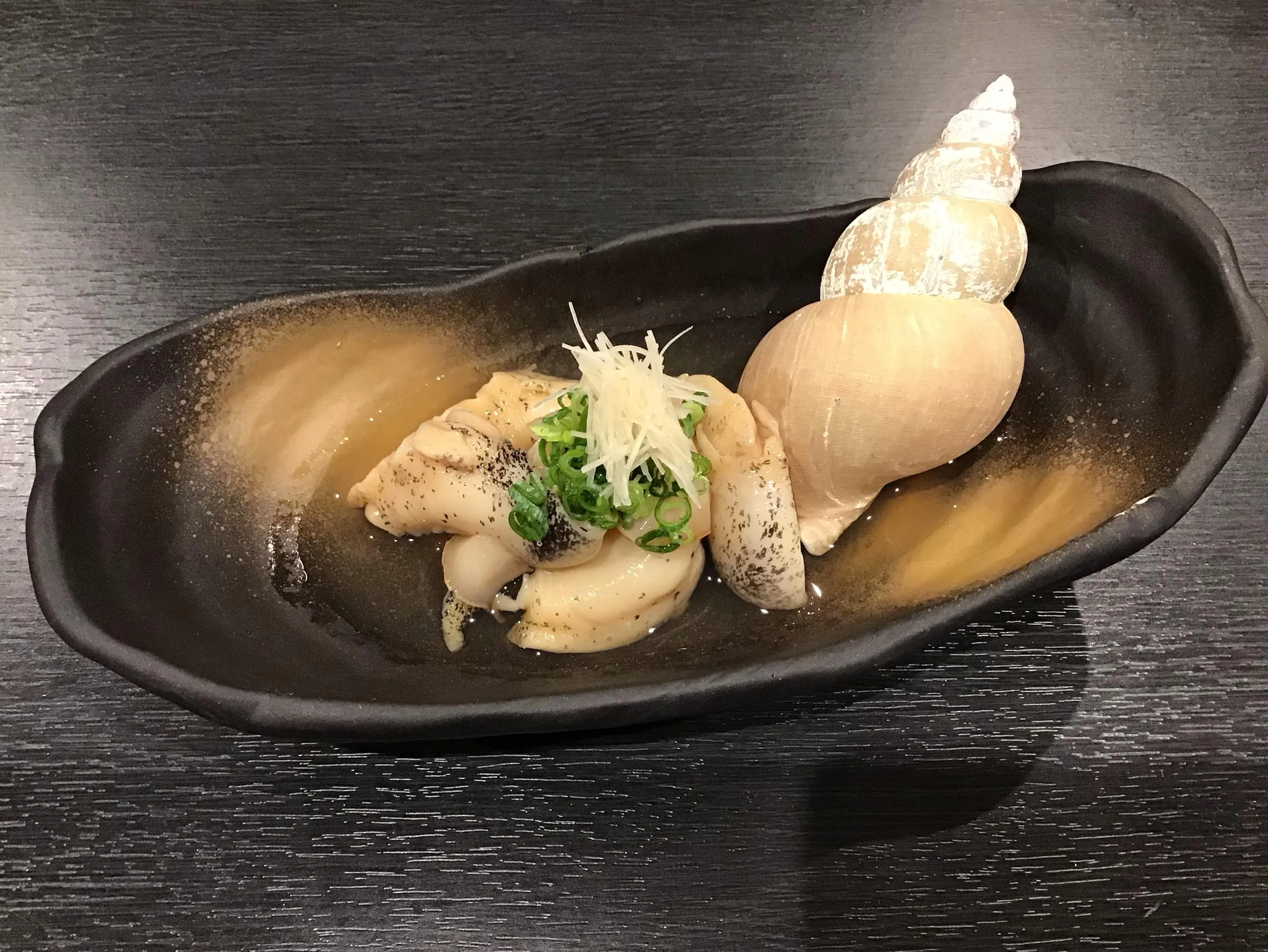 白バイ貝の生姜煮