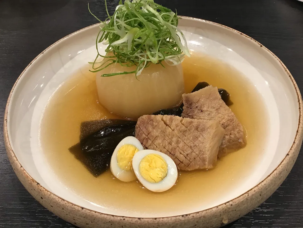 鯨のさえずりと秋かぶのおでん